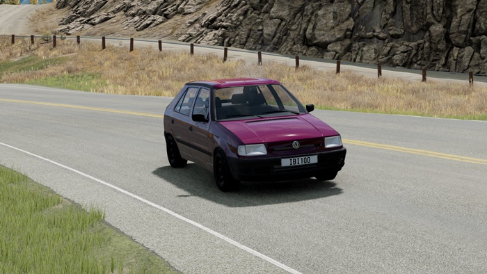BeamNG - Skoda Felicia Hatchback P9 Car Mod
