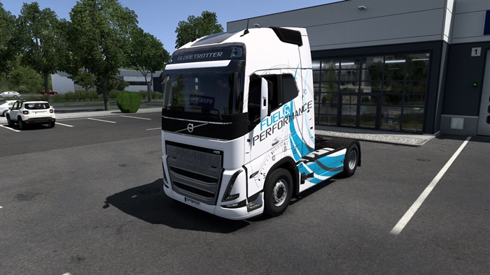 ETS2 - Volvo Fuel & Performance Skin V1.0