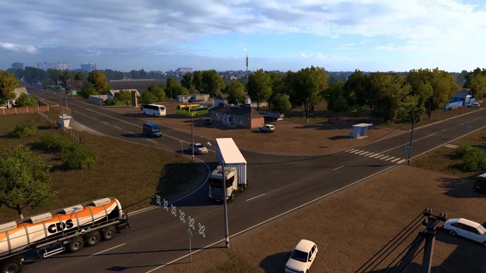 ETS2 - Berdyansk Road to the Sea of ​​Azov V0.7