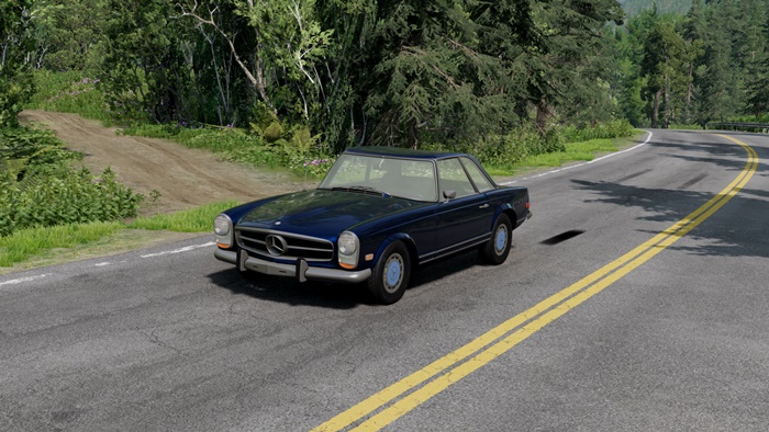BeamNG – Mercedes-Benz 280 1967 V2.1