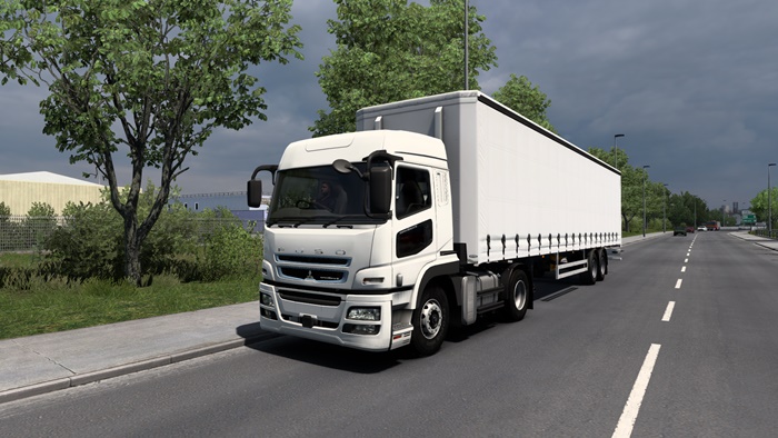 ETS2 - Mitsubishi Fuso Super Great Truck V1.53