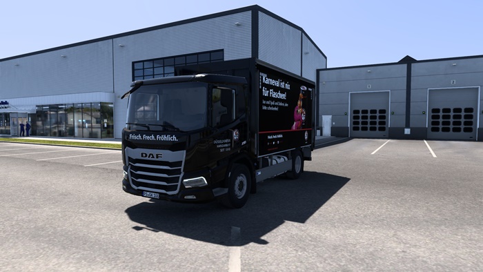 ETS2 - DAF XD Rigid/Gastro V1.0