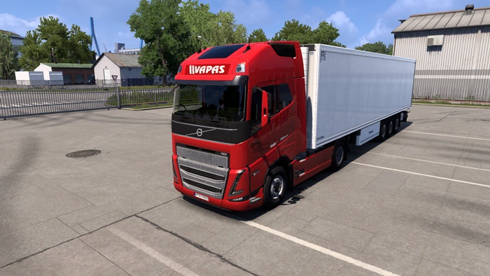 ETS2 - Vapas A.S. Skins for Volvo FH 4/5/6 V1.0