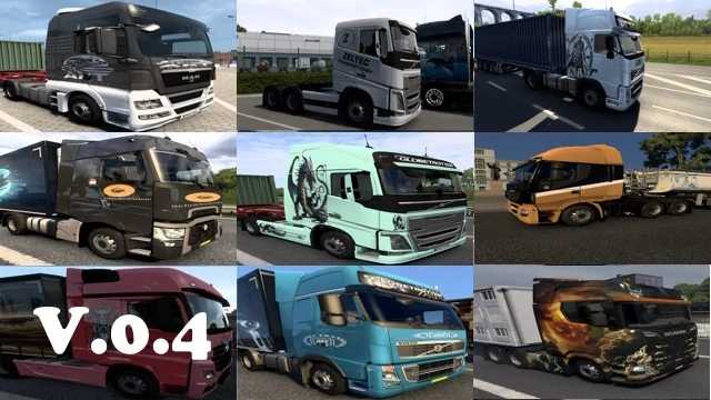 ETS2 - AI Truck Traffic Paint-Job V0.4