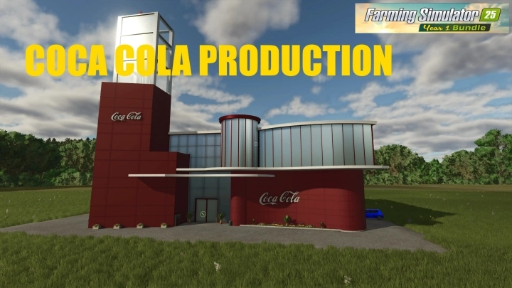 FS25 - Coca Cola Production V1.0.0.3