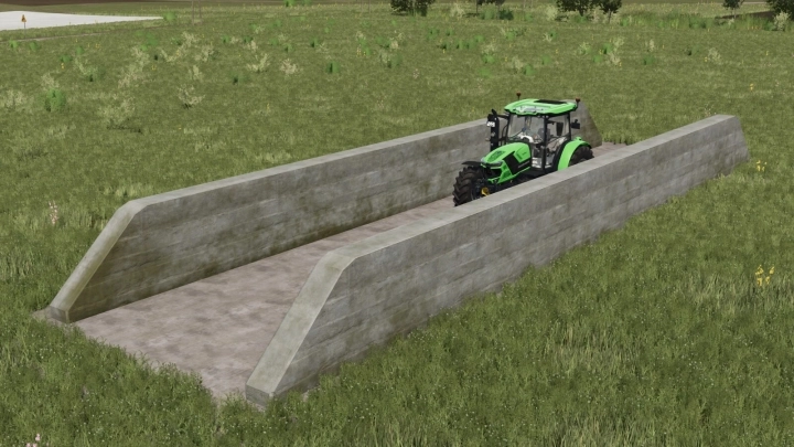 FS25 - Big White Cow Barn V1.0