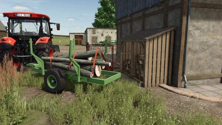 FS25 - Selfmade Forest Trailer V1.0