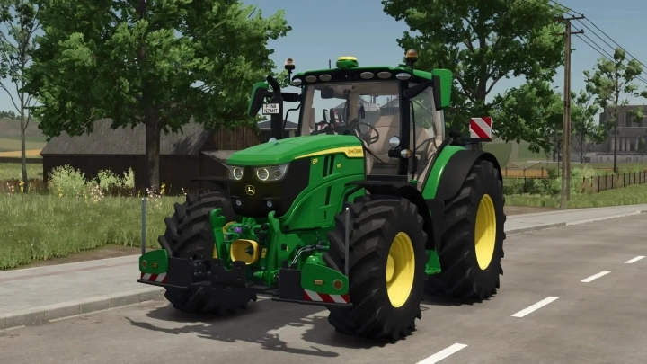 FS25 - John Deere 6R Agribumper V2.0.1.0