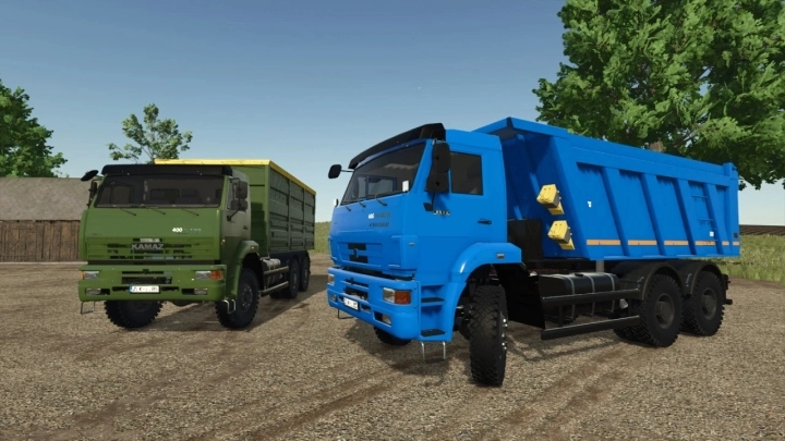 FS25 - KamAZ-6522 Pack V1.1