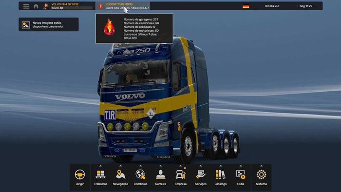 ETS2 - Profile Volvo FH4 Rpie V1.0