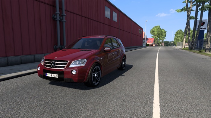 ETS2 - Mercedes Benz ML63 AMG 2009 V1.8