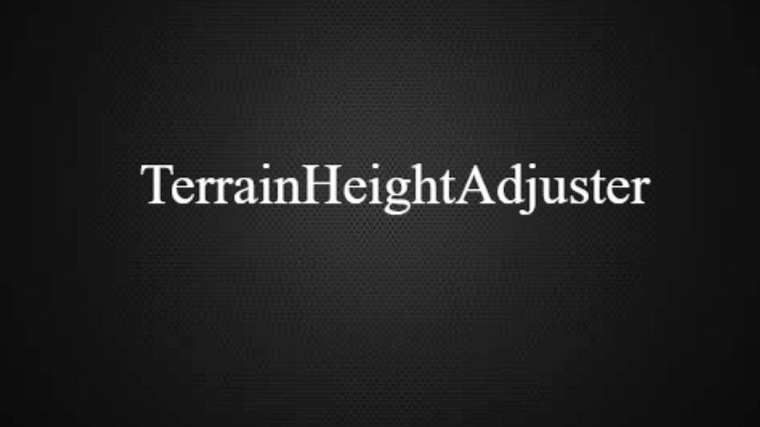 FS25 - Terrain Height Adjuster V1.0.0.1