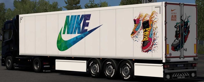 ETS2 - Nike Skin SCS Box Trailer V1.0