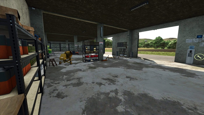 FS25 - Garage With Workshop V1.0