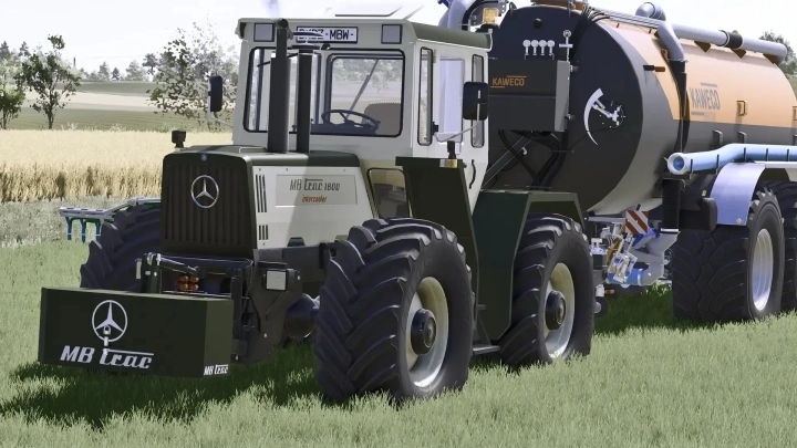 FS25 - MB Trac Front Weights V1.0.0.1
