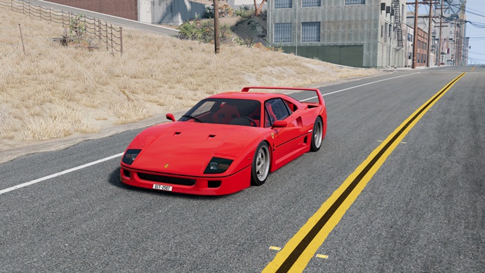 BeamNG - Ferrari F40 W.I.P