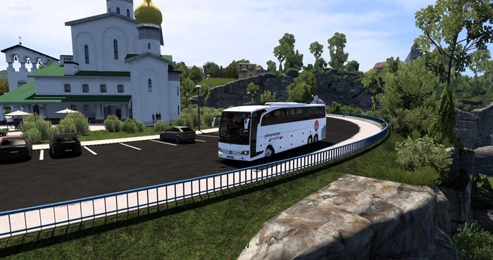 ETS2 - Travego 17SHD Gilde Opleidingen Skinpack V1.0