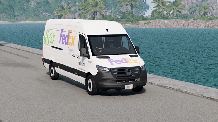 BeamNG – Mercedes-Benz Sprinter Panel Van 2025