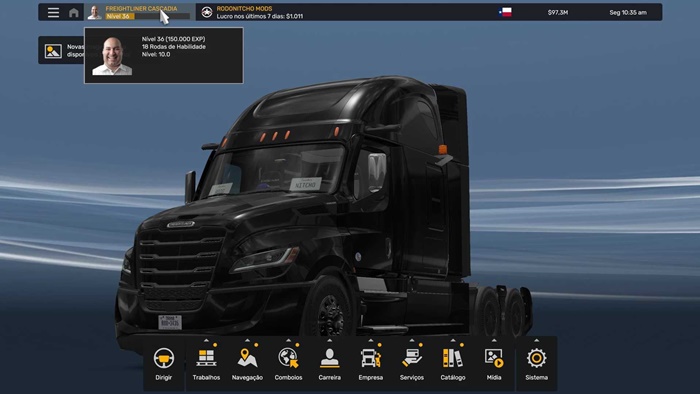 ATS - Profile Freightliner Cascadia V1.0