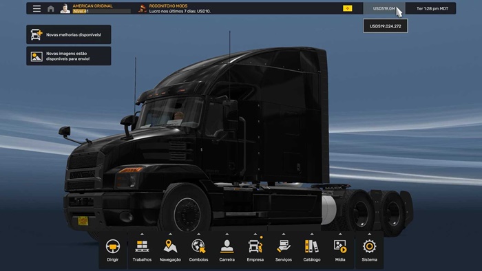 ATS - Profile (Savegame) V1.54