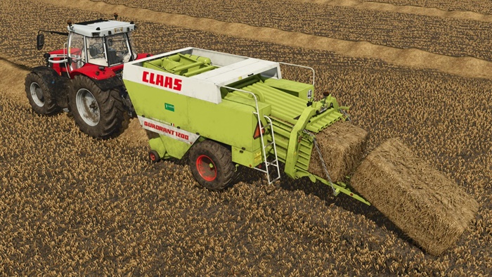 FS25 - Claas Quadrant 1200 V1.0.0.1