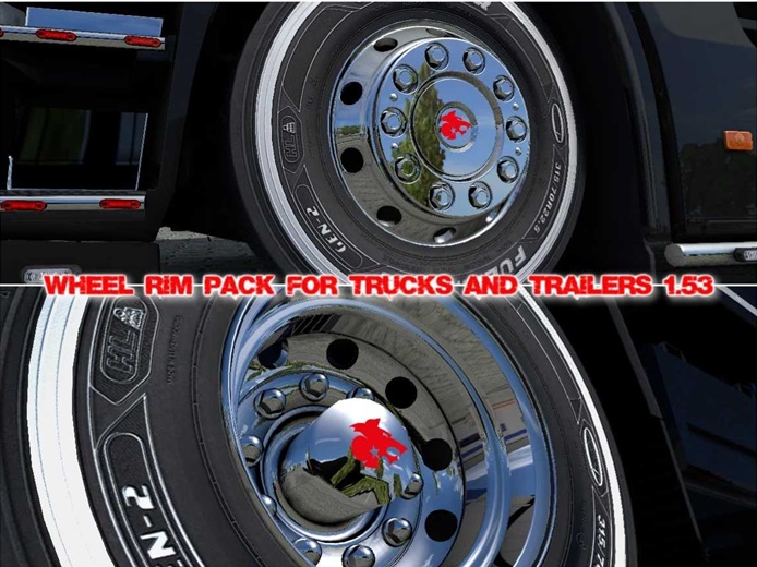 ETS2 - Wheel Rim Pack for Trucks and Trailers