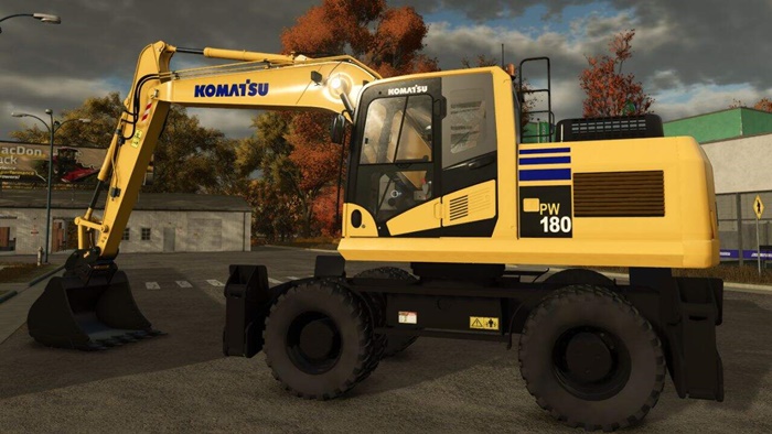 FS25 - Komatsu PW180 V1.0