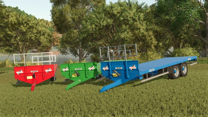 FS25 - Lizard 24ft Bale Trailer V1.0