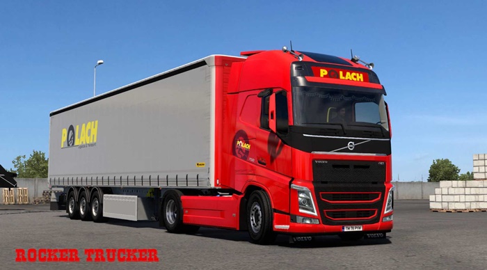 ETS2 - Polach Logistics & Transport Skin Pack V1.0