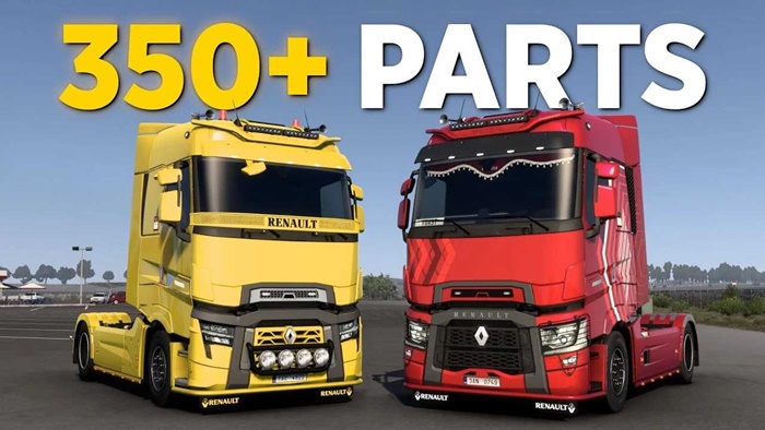 ETS2 - Renault T EVO Tuning Pack V1.5