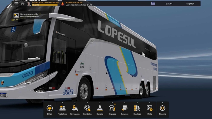 ETS2 - Profile Scania Marcopolo Paradiso 1600 LD G8 Euro 6 Modshop V1.0
