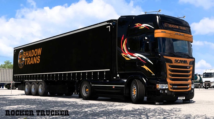 ETS2 - Shadow Trans Skin Pack V1.0