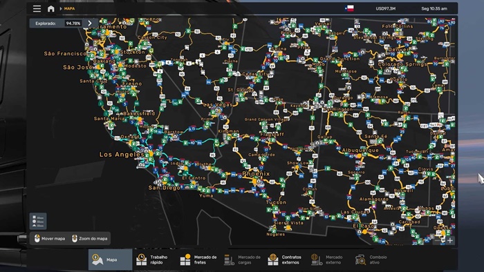 ATS - Undiscovered Map + Ultra Zoom V1.0