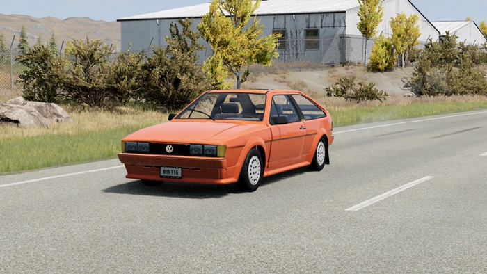 BeamNG – Volkswagen Scirocco GTX (Typ 53B) 1984