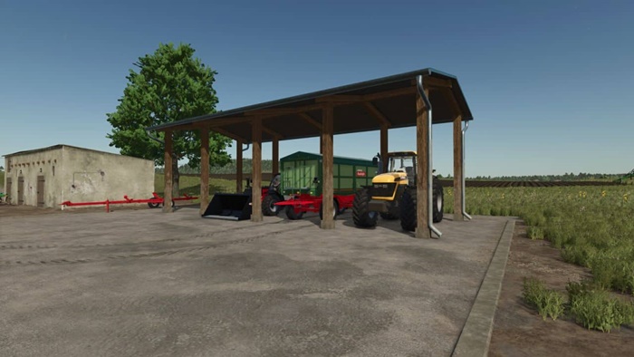 FS25 - New Wooden Sheds V1.0
