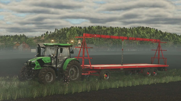 FS25 - Orenge Bale Trailer Pack V1.0