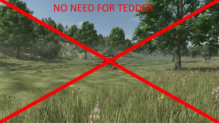 FS25 - Grass to Hay After 24 Hours V1.0