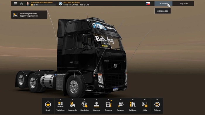 ETS2 - Profile Volvo FH13 Modshop V1.0