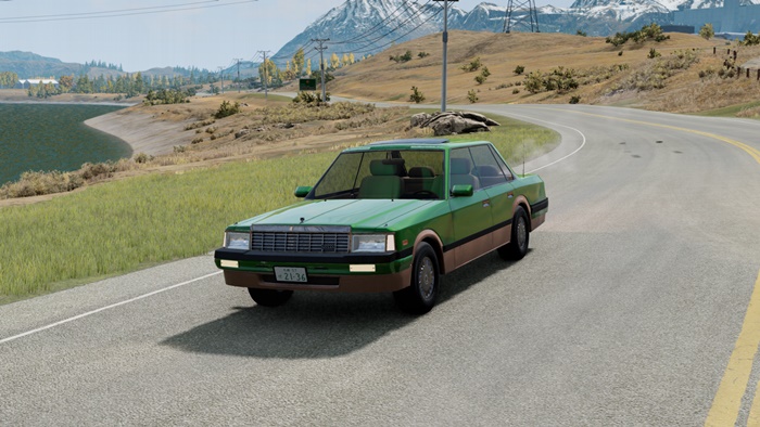 BeamNG – Nissan Laurel Sedan (C32) 1984