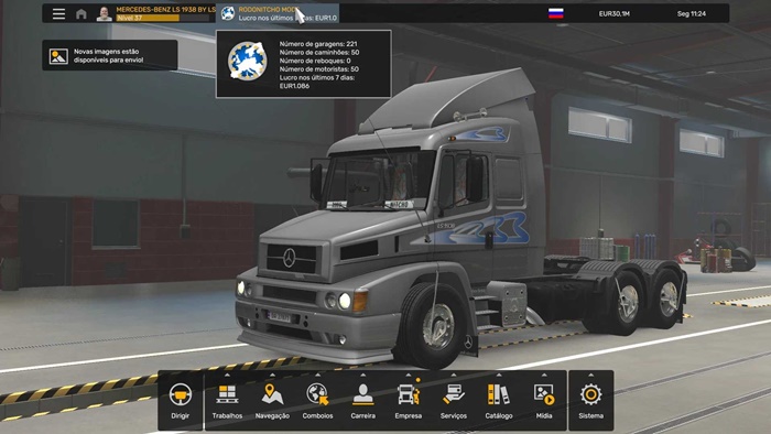 ETS2 - Profile Mercedes-Benz LS 1938 LS Mods Cristhian Cardoso V1.0