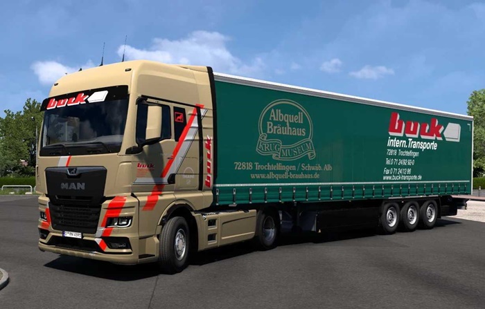 ETS2 - Combo Skin Buck Transporte V1.0
