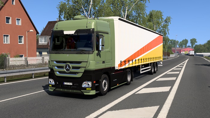 ETS2 - Mercedes-Benz Actros MP3 Truck V1.3.5