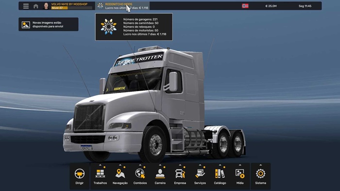 ETS2 - Profile Volvo NH12 Modshop V1.0
