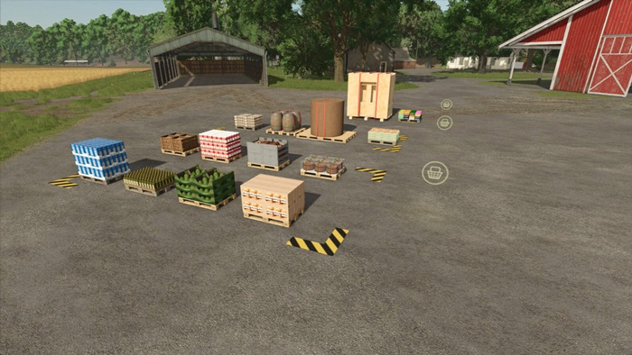 FS25 - Farm Pallet Shop v1.0