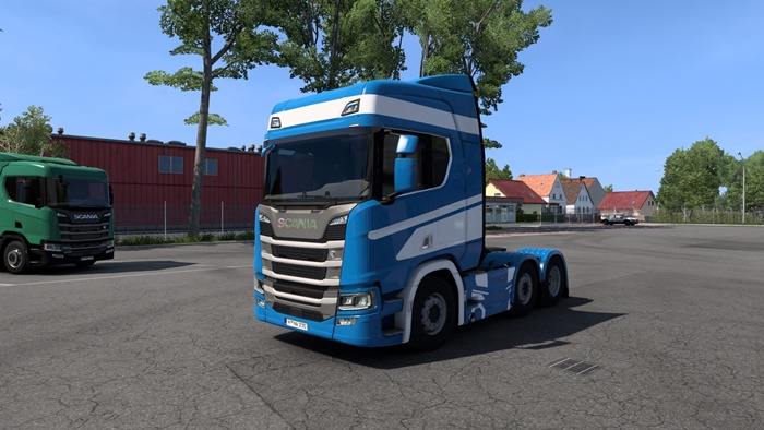 ETS2 - Scania R 2016 Blue Skin V1.0