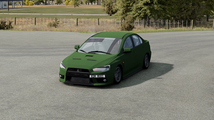 BeamNG – Mitsubishi Lancer X V2.1