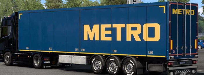ETS2 - Metro Skin SCS Box Trailer V1.0