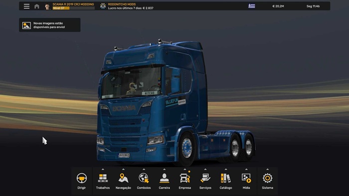 ETS2 - Profile Scania R 2019 CRJ Modding V1.0