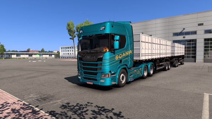 ETS2 - Scania NG Road Train Kit V1.53