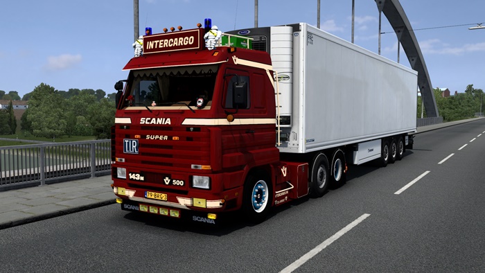 ETS2 - Scania 143M 500 V8 Intercargo V1.7
